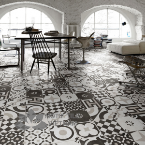 Gạch bông porcelain lát nền