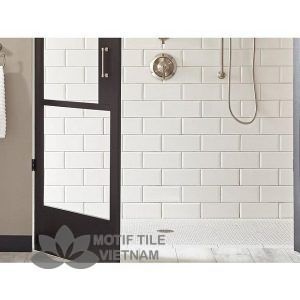 Gạch subway trắng 10x20cm SW1020V(White)