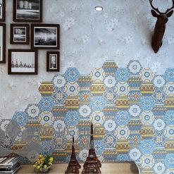 Gạch bông porcelain Hex-PP023