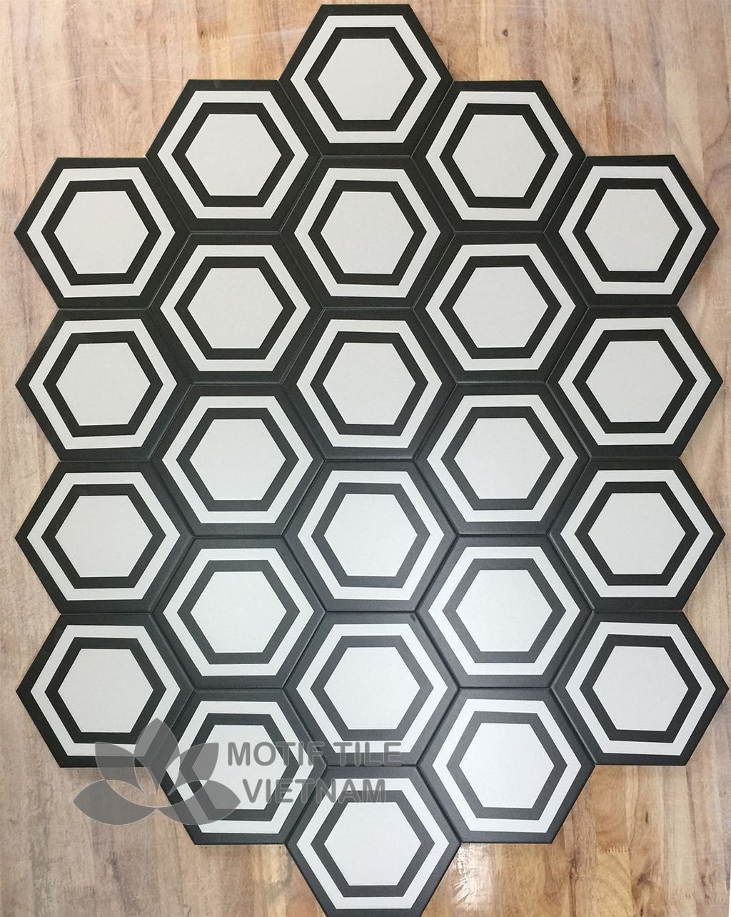 Gạch bông porcelain Hex-PP005 2 Gạch bông porcelain Hex-PP005