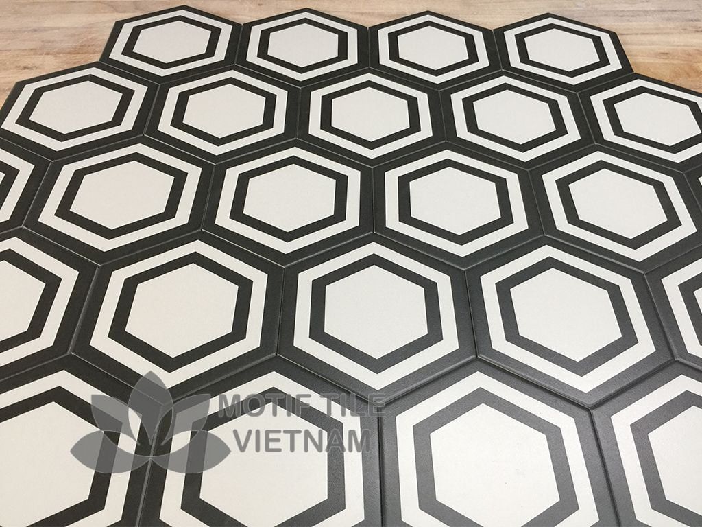 Gạch bông porcelain Hex-PP005 3 Gạch bông porcelain Hex-PP005