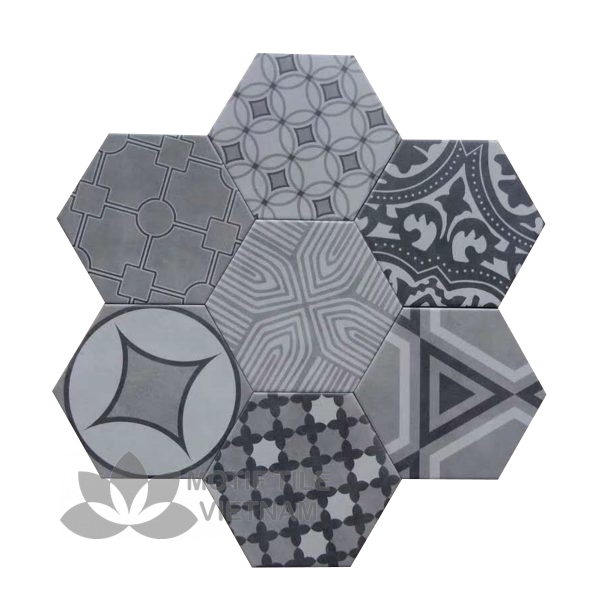 Gạch bông Hex-PP020 1 Gạch bông Hex-PP020