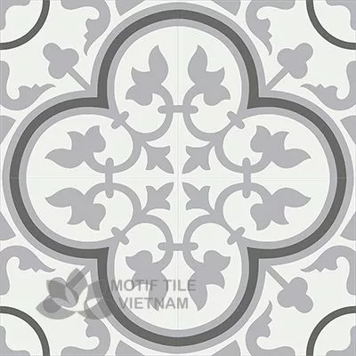Gạch bông CTS 2.16(4-9-13) - 4 viên - Encaustic cement tile CTS 2.16(4-9-13)-4 tiles
