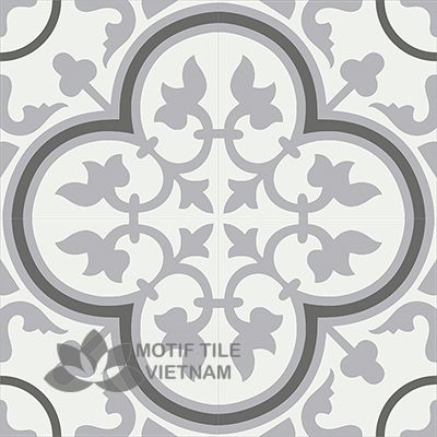Gạch bông cổ điển CTS 2.16(4-9-13) 2 Gạch bông CTS 2.16(4-9-13) - 4 viên - Encaustic cement tile CTS 2.16(4-9-13)-4 tiles
