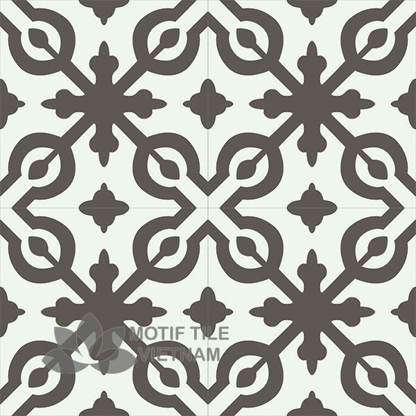 Gạch bông cổ điển CTS 22.8(4-14) 2 Gạch bông CTS 22.8(4-28)-4 viên - Encaustic cement tile CTS 22.8(4-28)-4 tiles