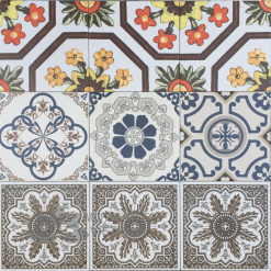 Gạch bông porcelain Sqa-PP133W