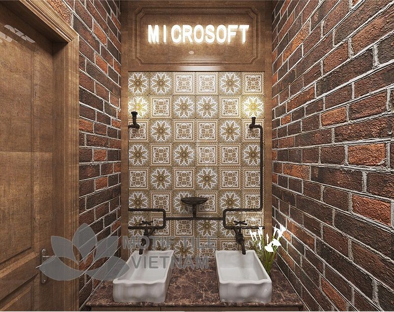 Gạch bông porcelain Sqa-PP106 2 Gạch bông porcelain Sqa-PP105 trang trí nhà tắm