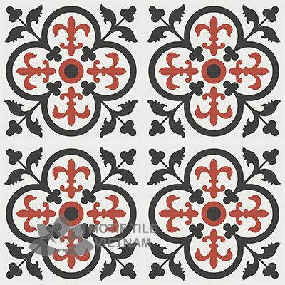 Gạch bông cao cấp CTS 15.5(4-5-13) 3 Gạch bông cao cấp CTS 15.5(4-5-13) - 16 viên