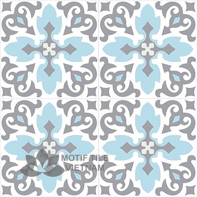 Gạch bông xi măng CTS 18.5(2-4-9) 2 Gạch bông xi măng CTS 18.5(2-4-9) - 4 viên