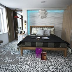 Gạch bông giá tốt 2.1(4-13) 7 Gạch bông cts 2.1 lát nền phòng ngủ