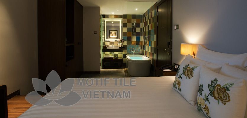 Gạch bông ốp nhà tắm phong cách ngẫu nhiên 5 Gạch bông ốp phòng tắm 4