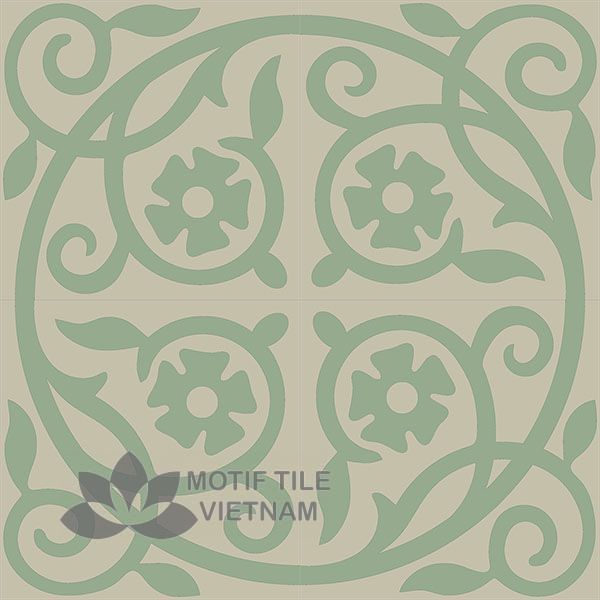 Gạch bông lát nền CTS 21.1(7-12) 2 Gạch bông lát nền CTS 21.1(7-12) - 4 viên