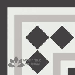 Thảm gạch bông CTS 167.2-BC106.1 6 Gạch bông cổ điển CTS C106.1(4-9-13)