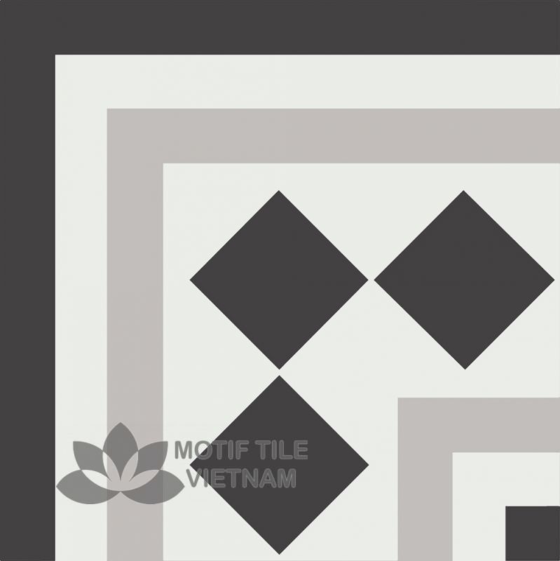 Thảm gạch bông CTS 167.2-BC106.1 3 Gạch bông cổ điển CTS C106.1(4-9-13)