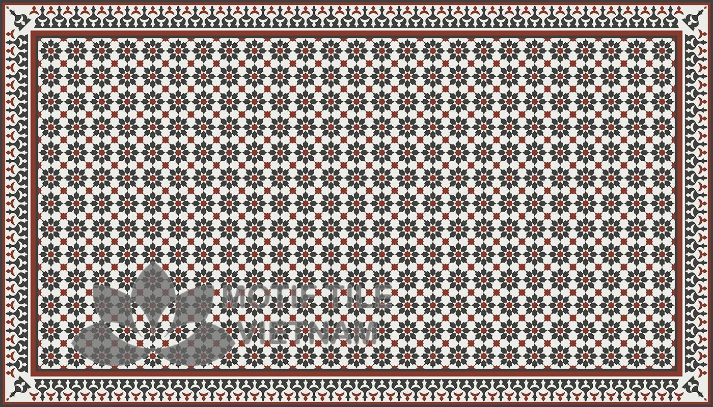 Thảm gạch bông trang trí CTS 3.1 1 Thảm gạch bông trang trí CTS 3.1