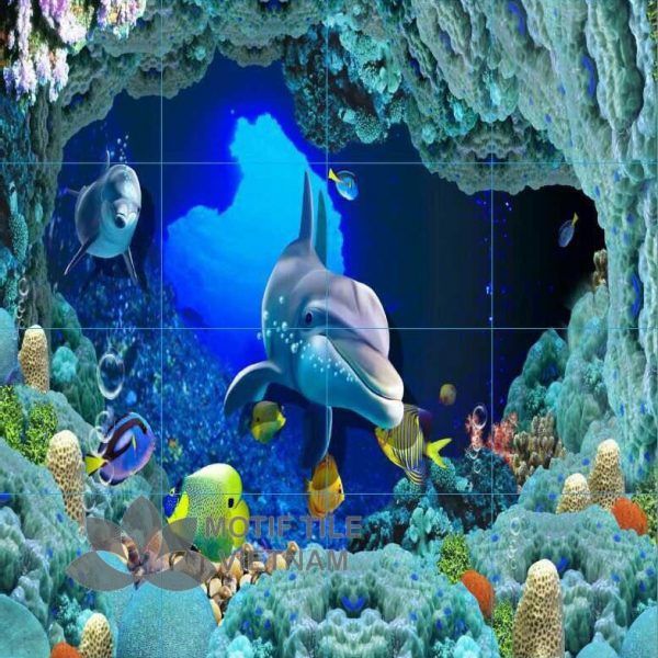 Gạch Tranh 3D Chủ Đề Đại Dương