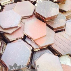 Gạch đất nung terracotta lục giác