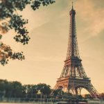 Tranh Kính Ốp Tường Thá Eiffel