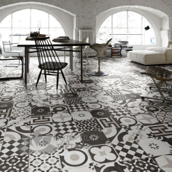 Gạch bông Sqa-PP111 7 Gạch bông porcelain lát nền