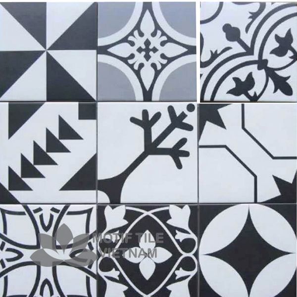 Gạch bông Sqa-PP111 1 Gạch bông porcelain Sqa-pp111