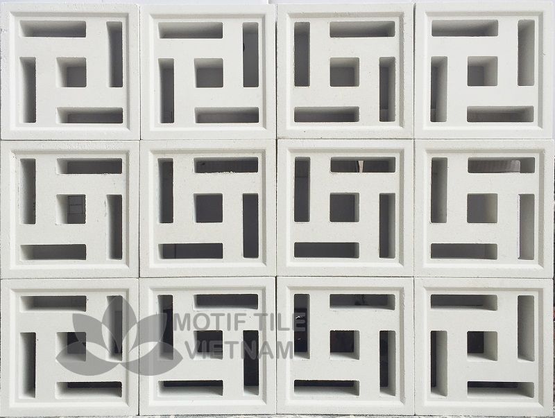 Gạch bông gió CTS BG 20.1 - T102 3 Gạch bông gió BG 20