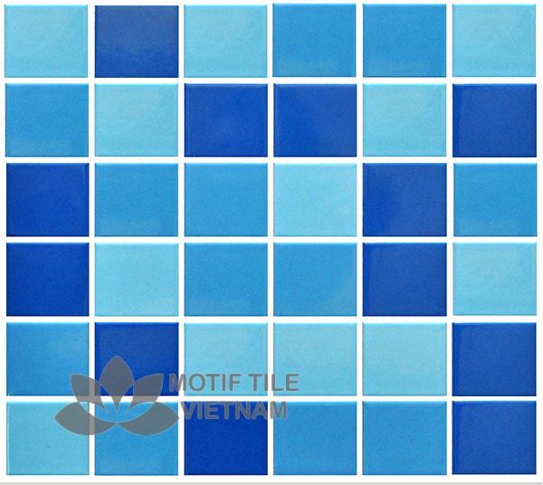 Gạch mosaic men bóng phối trộn 3 màu MT-4747MB301 1 Gạch mosaic men bóng phối trộn 3 màu MT-4747MB301