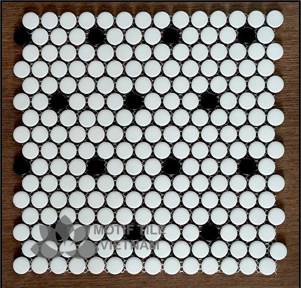 Gạch mosaic tròn MT-C19104 1 Gạch mosaic tròn MT-C19104