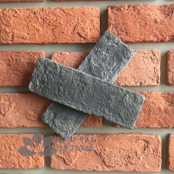 Gạch giả cổ ốp tường GC-06(Đen) 1 Gạch giả cổ ốp tường GC-02