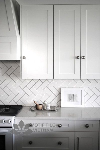 Gạch subway trắng bóng 10x20cm SW1020(White) 5 Gạch subway trắng 10x20cm SW1020(White)