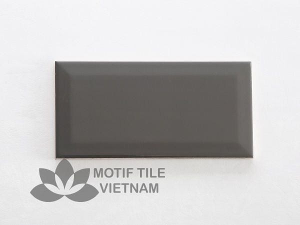 Gạch thẻ ốp tường subway xám đậm bóng vát 7.5x15cm SW75150V(Grey) 3 Gạch thẻ ốp tường subway xám nhạt bóng vát 7.5x15cm SW75150V(Gray)