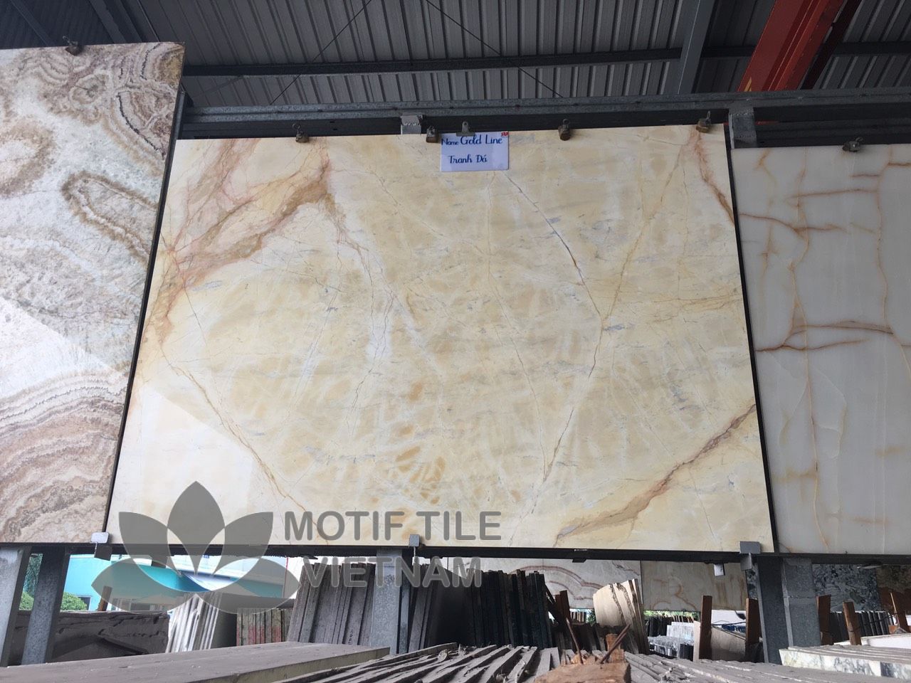 Đá Marble vàng 60x60cm 3 Đá Marble vàng 60x60cm - Hình ảnh 3
