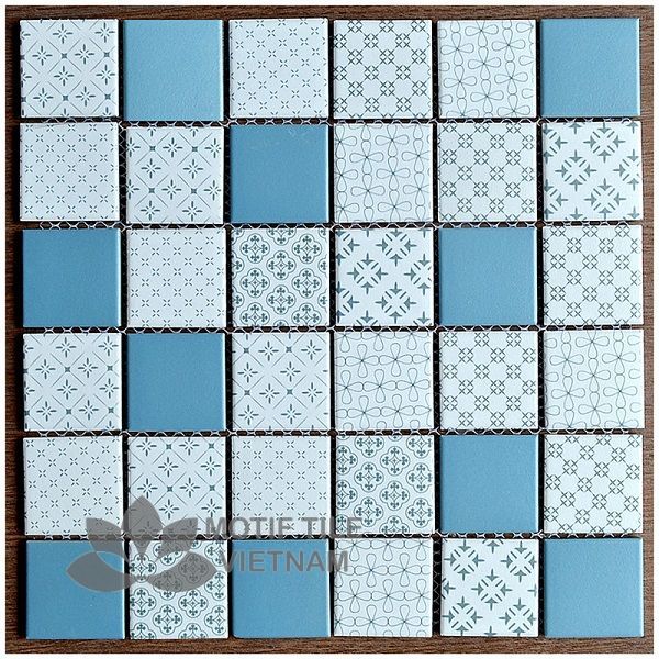 Gạch mosaic vuông 48x48mm MT-SD48126 1 Gạch mosaic vuông 48x48mm MT-SD48126