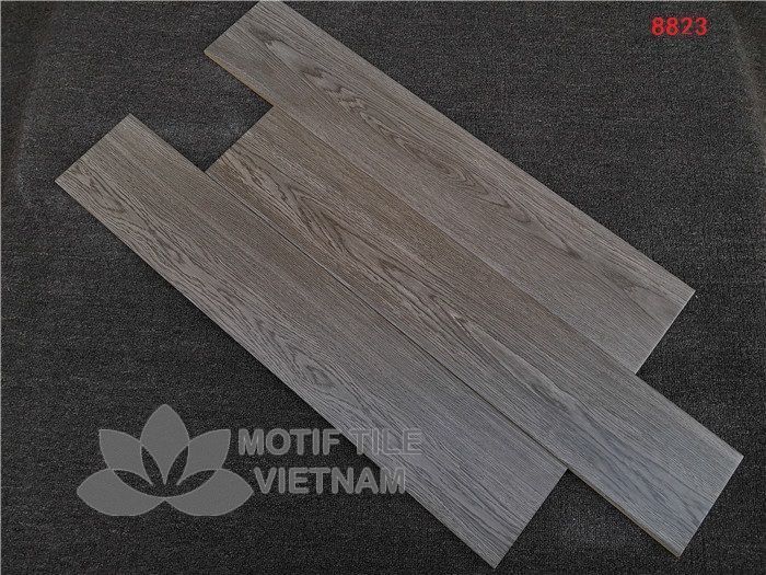 Gạch giả gỗ thanh 15×80 cm vân gỗ 8823 1 Gạch giả gỗ thanh 15×80 cm vân gỗ 8823