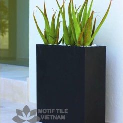 Chậu poly hình chữ nhật cao 70x30x60cm