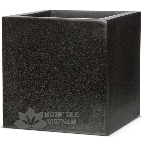 Chậu poly hình vuông 40x40x40cm 1 Chậu poly hình vuông 40x40x40