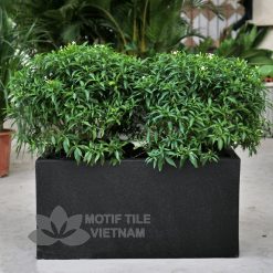 Chậu poly hình chữ nhật 60x30x30cm