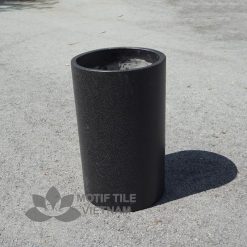Chậu poly hình trụ tròn 35x55xcm