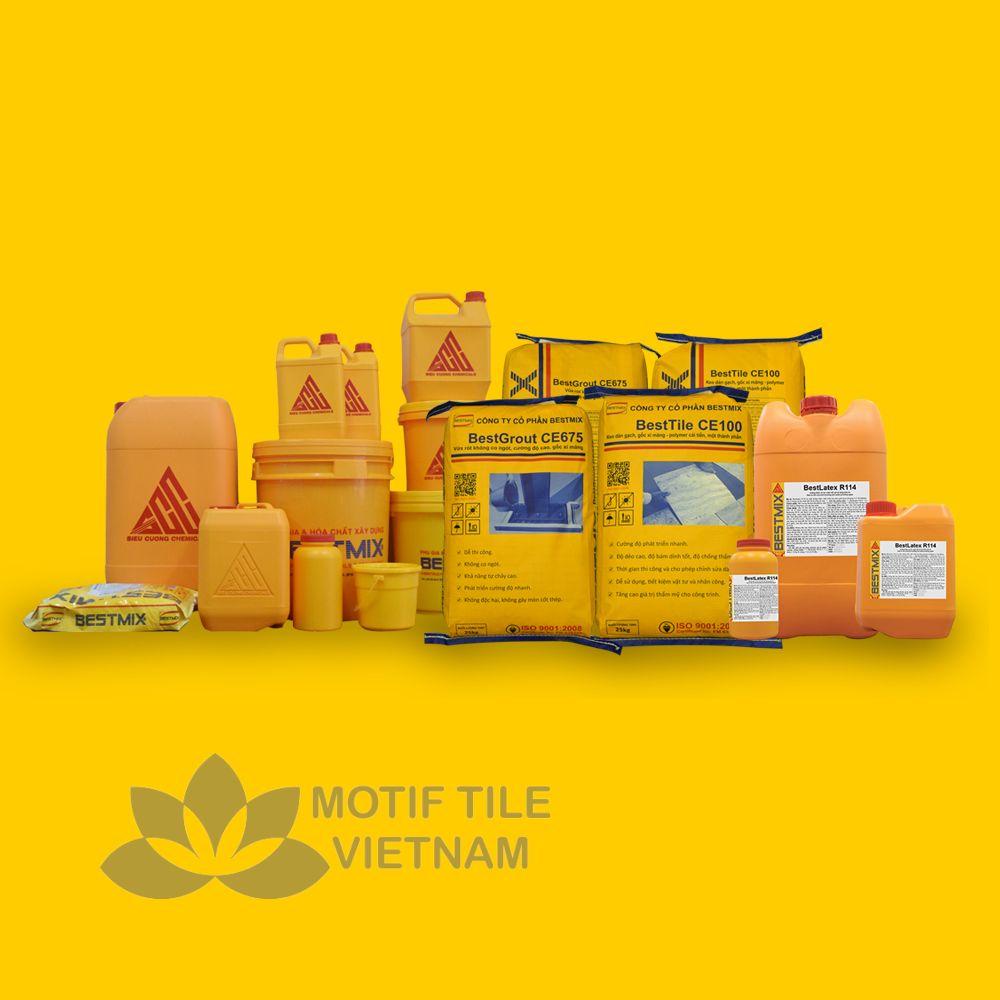 Trang chủ 15 Phụ gia, hóa chất chống thấm, keo chà ron, keo dán gạch