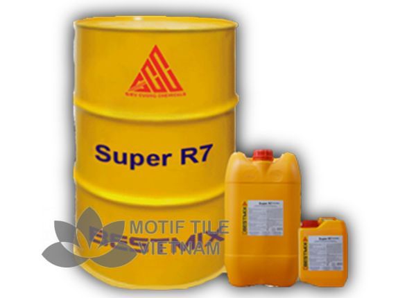 Phụ gia bê tông Super R7 1 Phụ gia bê tông super R7