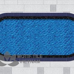 Nắp mương bể bơi Grating Ceramics 87-105x177x20mm MT-NMC177289