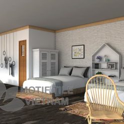 Gạch giả cổ ốp tường GC-03(Trắng) 12 Gạch giả cổ ốp tường