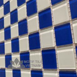 Gạch mosaic thủy tinh 25x25x4mm MT-MH 2512 5 Gạch mosaic thủy tinh 25x25x4mm MT-MH 2512