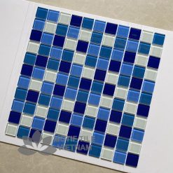 Gạch mosaic thủy tinh 25x25x4mm MT-MH 2516