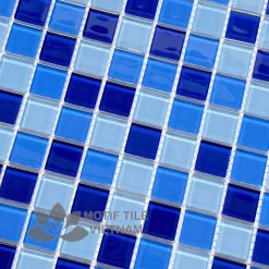 Gạch mosaic thủy tinh 25x25x4mm MT-MH 2518