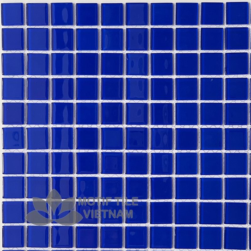 Gạch mosaic thủy tinh 25x25x4mm MT-MH 2526 1 Gạch mosaic thủy tinh 25x25x4mm MT-MH 2526