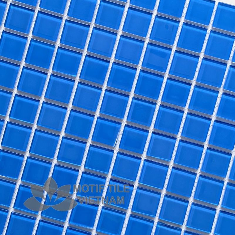 Gạch mosaic thủy tinh 25x25x4mm MT-MH 2527 3 Gạch mosaic thủy tinh 25x25x4mm MT-MH 2527