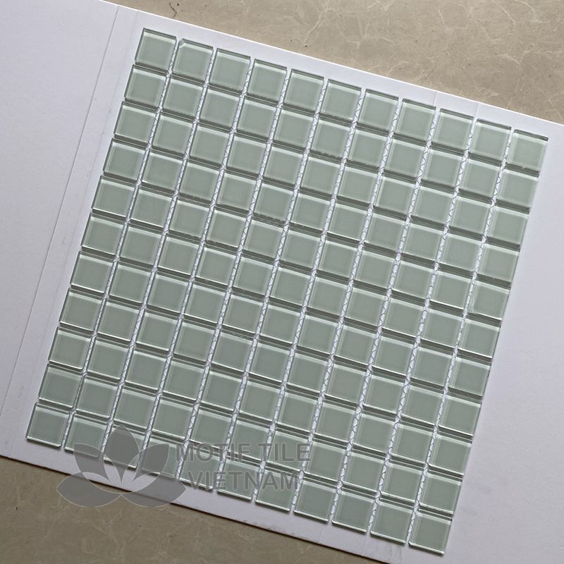 Gạch mosaic thủy tinh 25x25x4mm MT-MH 2569 2 Gạch mosaic thủy tinh 25x25x4mm MT-MH 2569