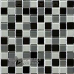 Gạch mosaic thủy tinh 25x25x4mm MT-MH 2596