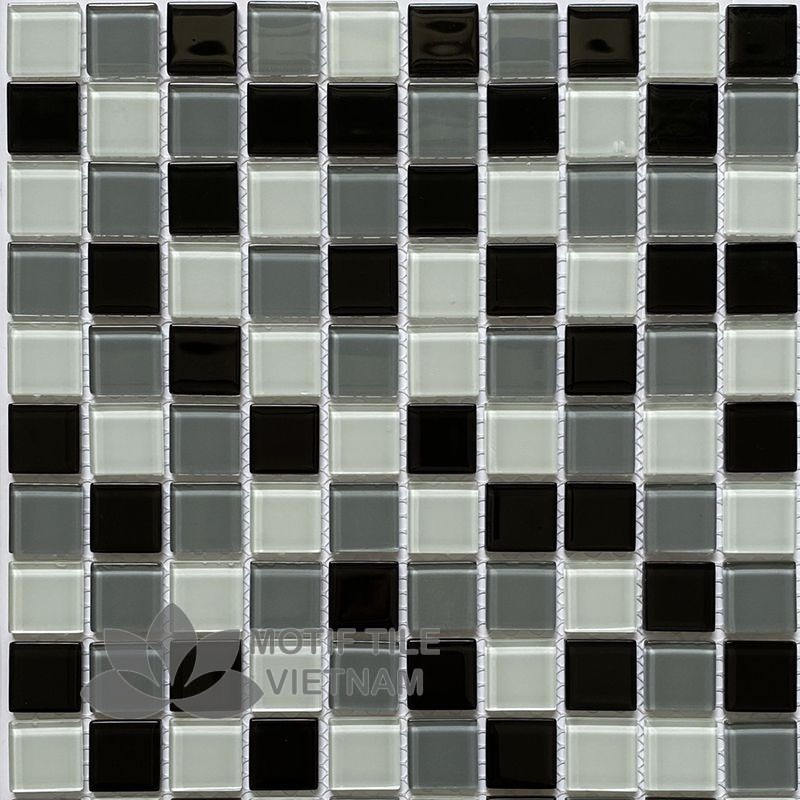 Gạch Mosaic Thủy Tinh 25X25X4Mm Mt-Mh 2596