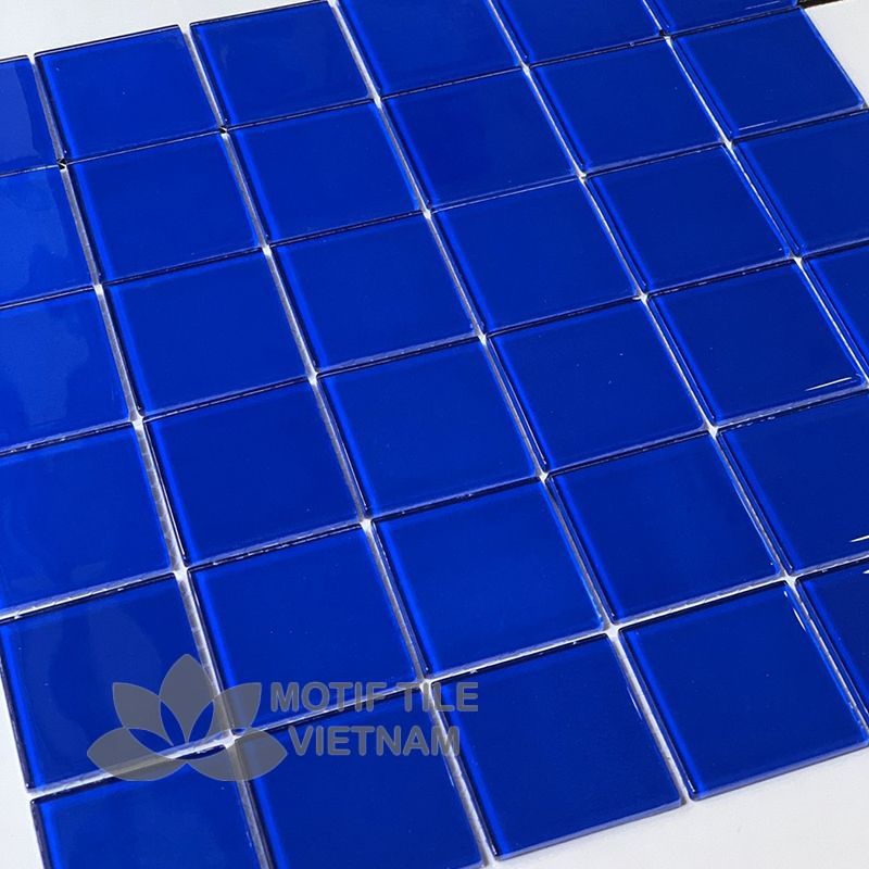 Gạch mosaic thủy tinh 48x48x4mm MT-MH 4801 3 Gạch mosaic thủy tinh 48x48x4mm MT-MH 4801